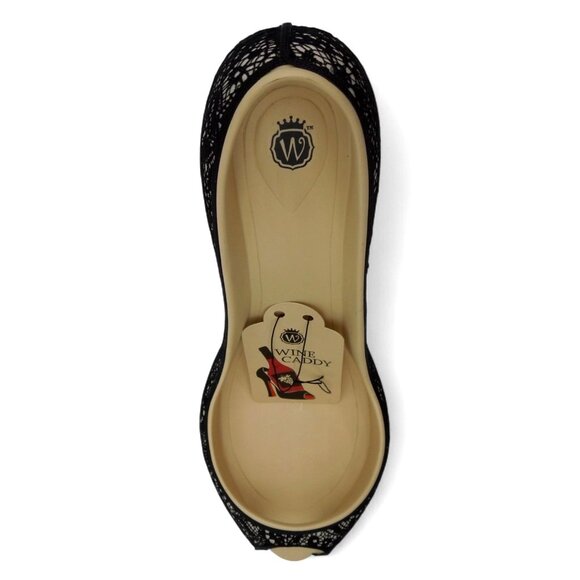 WILD EYE DESIGNS High Heel Shoe Wine Caddy Bar Decor - Picture 5 of 12